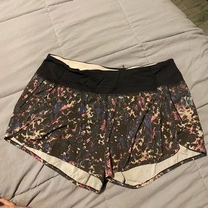 Lululemon Run Times Short - Multi-color - Size 10